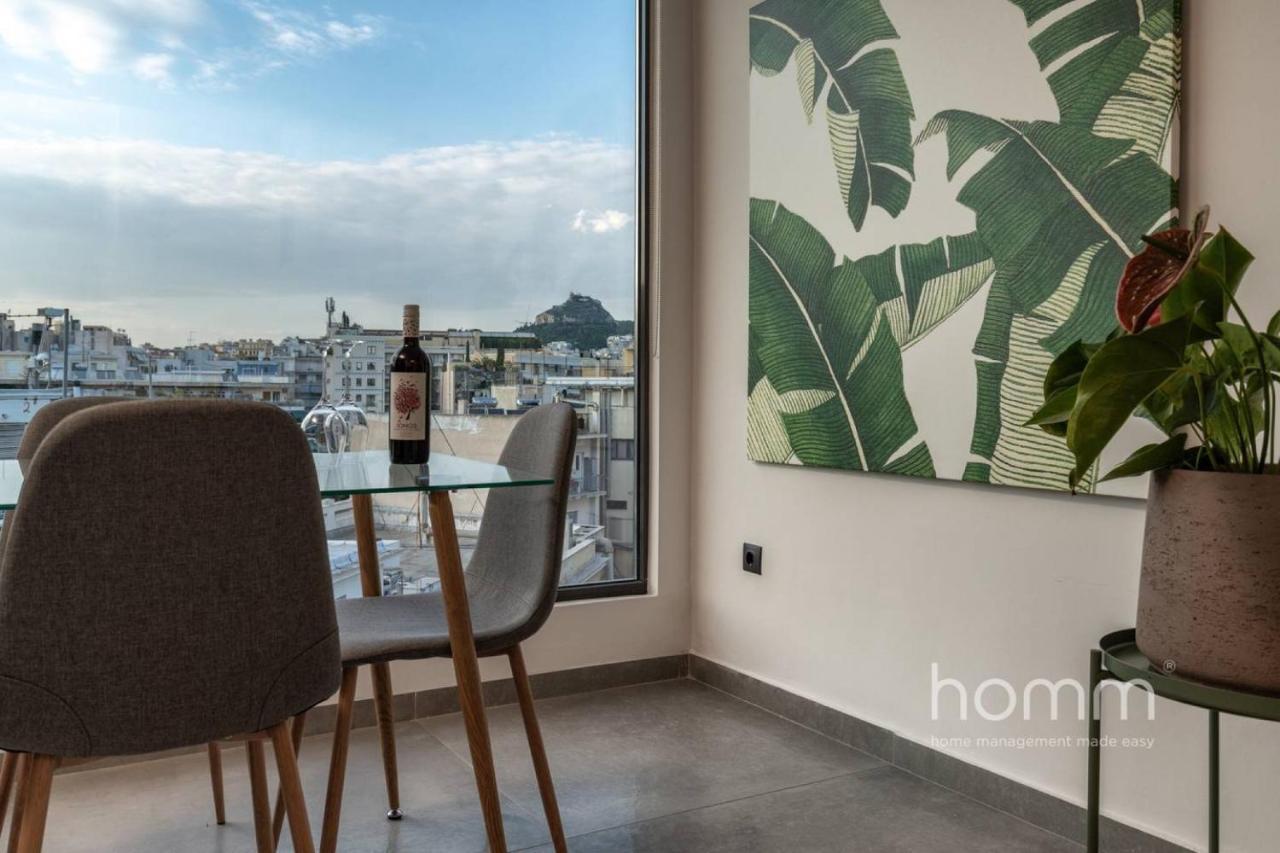 Апартаменти 59M² Homm Loft- Penthouse With Acropolis View,2Ppl Афіни Екстер'єр фото